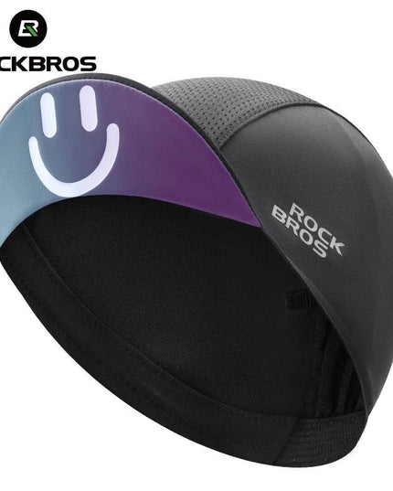 ROCKBROS Cycling Caps Polyester Bicycle Quick Dry Sports Hats Summer UV Protection Bike Balaclava Unisex Size Breathable Hat