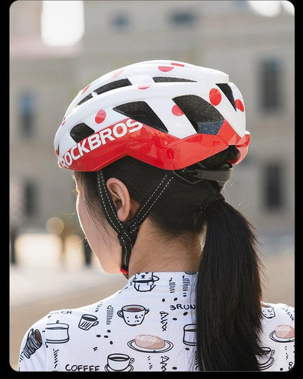 ROCKBROS Cycling Helmet Ultralight Fashion Breathable MTB Road Bicycle Helmet Men Women Suit 54-62CM Racing Bike Equipments ﻿