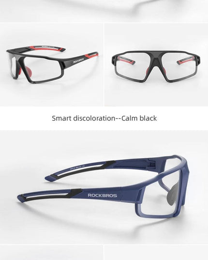 ROCKBROS Photochromic Cycling Glasses Bike Bicycle Glasses Sports Men's Sunglasses MTB Road Cycling Eyewear Protection Goggles