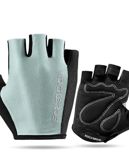 ROCKBROS Cycling Gloves Half Finger Sport Gloves Breathable Summer MTB Mountain Outdoor Fitness Mittens Bicycle Glove Equipment