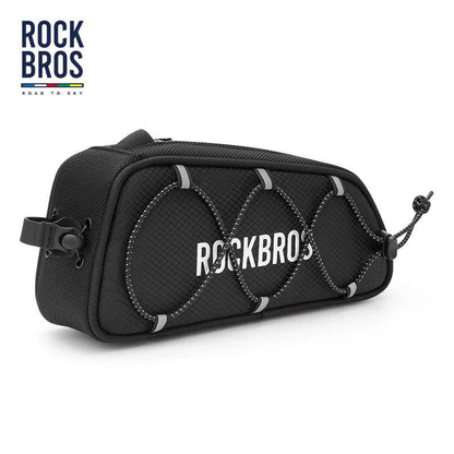 ROCKBROS ROAD TO SKY Cycling Bag Large Capacity Bicycle Front Tube Bag Long Distance Riding Head Beam Hanger Bag Bike Accessory