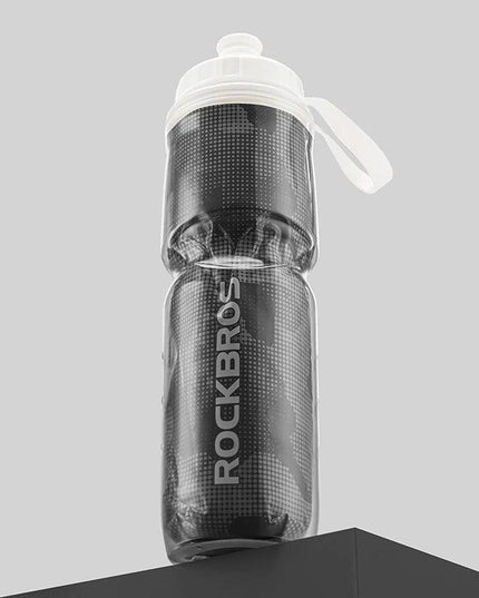 ROCKBROS Cycling Insulated Water Bottle 750ml PP5 Material Outdoor Sports Fitness Running Riding Camping Hiking Portable Kettle