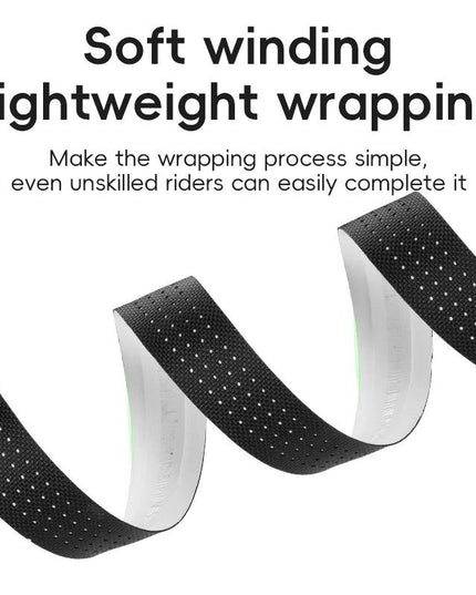 ROCKBROS Road Bike Handlebar Tapes Anti-slip PU EVA Breathable Shock Absorbing Cycling Strap Wear-Resistant Strap Accessories