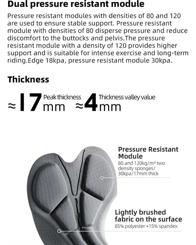 ROCKBROS Windproof Warm Bicycle Pants Winter Removable Buckle Strap Pants High Quality Shock-Absorbing Comfort Pad Pants MTB Men