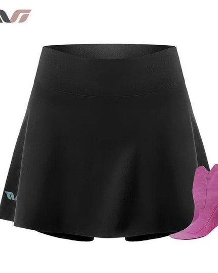 ROCKBROS TVI Cycling Skirt for Women Summer Breathable Running Cycling Outdoors Tennis Sport Skirt Pockets Fitness Casual Shorts
