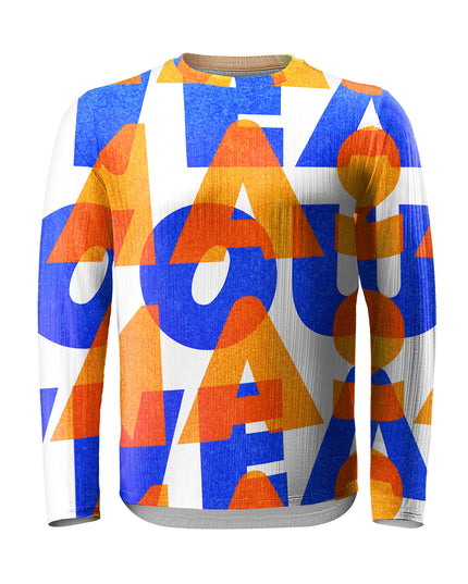 ROCKBROS Bold Graphic Letter Sweatshirt
