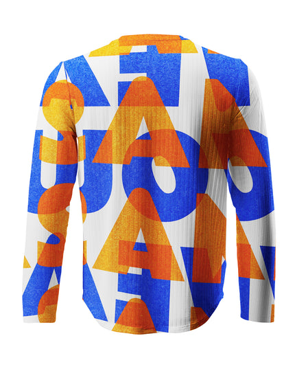 ROCKBROS Bold Graphic Letter Sweatshirt