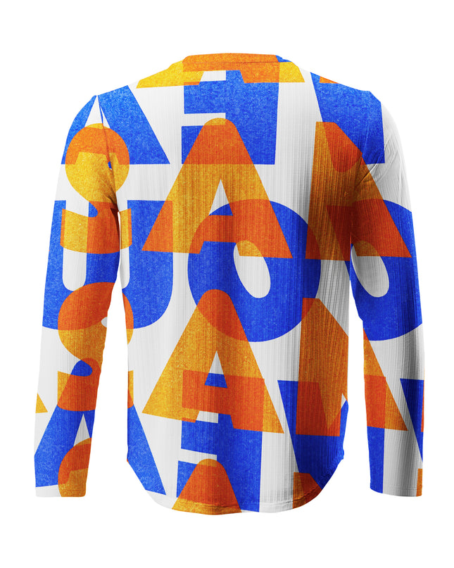 ROCKBROS Bold Graphic Letter Sweatshirt