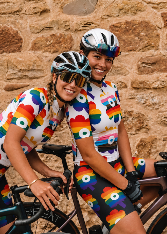 ROCKBROS Women's Radiant Spectrum Bloom Pro Aero Cycling Jersey