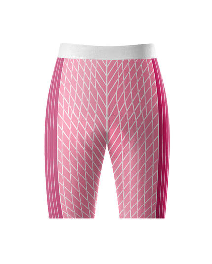 ROCKBROS Women's Pink Graphic Cycling Shorts