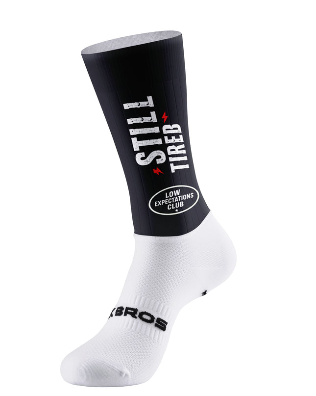 ROCKBROS "Still Tired" Graphic Cycling Socks