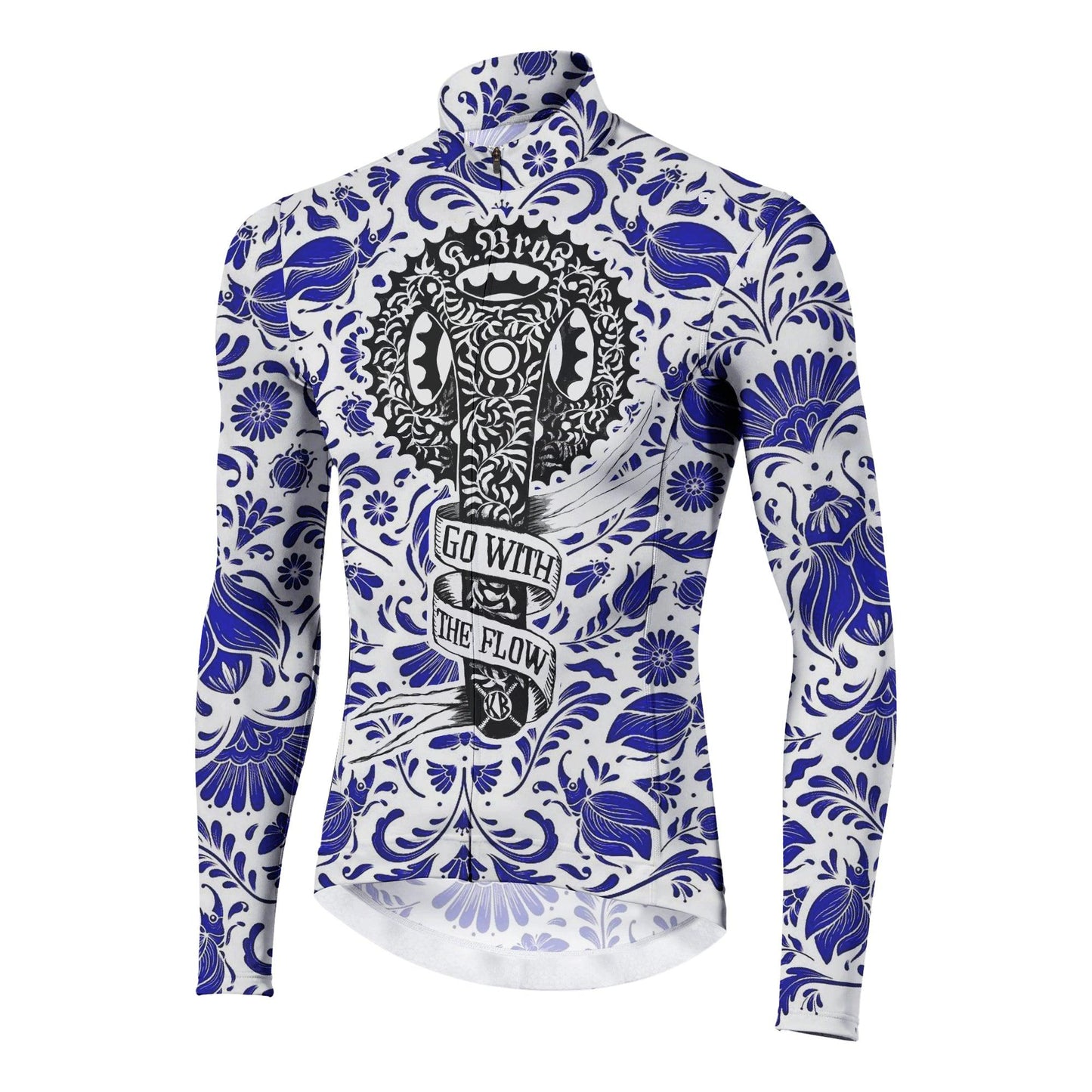 Plants and Flowers Printed Cycling Jerseys Shirts with Unique Designs