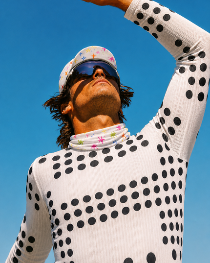 ROCKBROS Classic Halftone Dot Heritage Edition Pro Cycling Sweatshirt