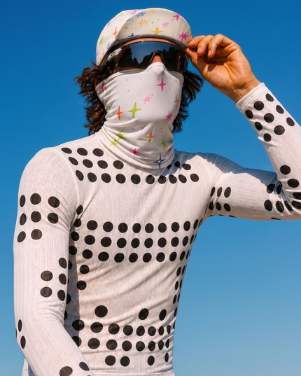 ROCKBROS Classic Halftone Dot Heritage Edition Pro Cycling Sweatshirt