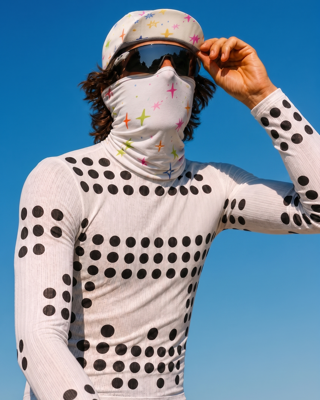 ROCKBROS Classic Halftone Dot Heritage Edition Pro Cycling Sweatshirt