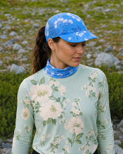 ROCKBROS Wild Garden Vintage Floral Fleece Sweatshirt
