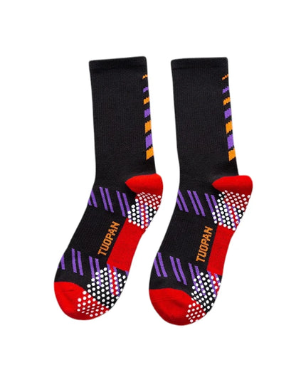 One Size Striped Pattern Cycling Socks