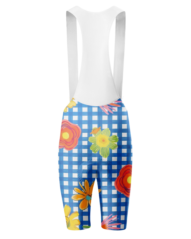 ROCKBROS Women's Gingham Floral Cycling Set