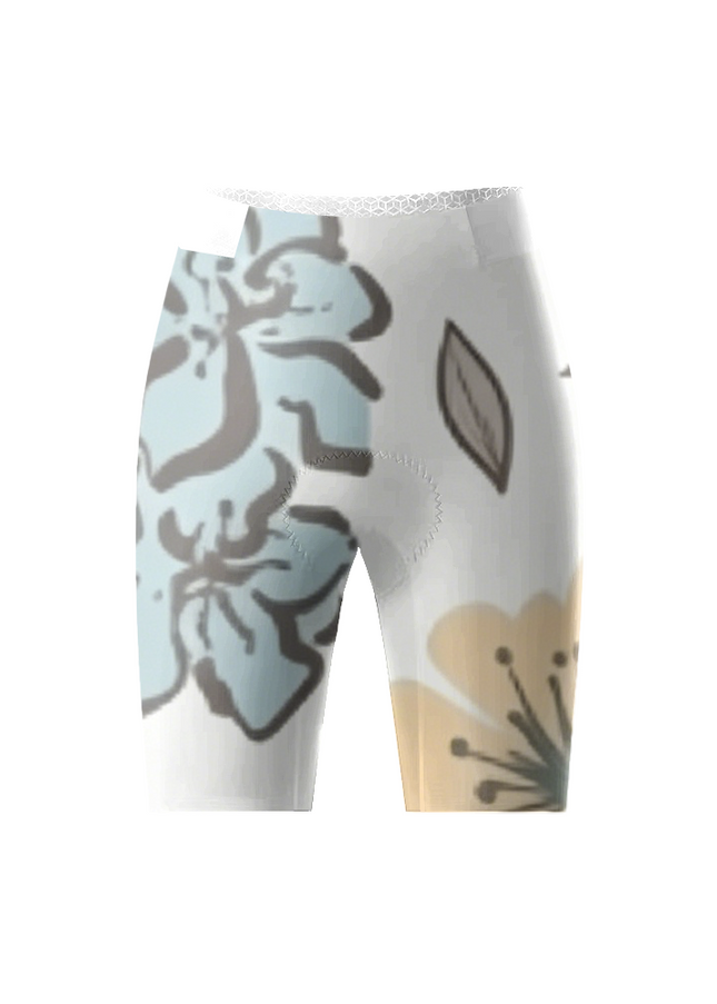 ROCKBROS Women's Retro Floral Print Cycling Set