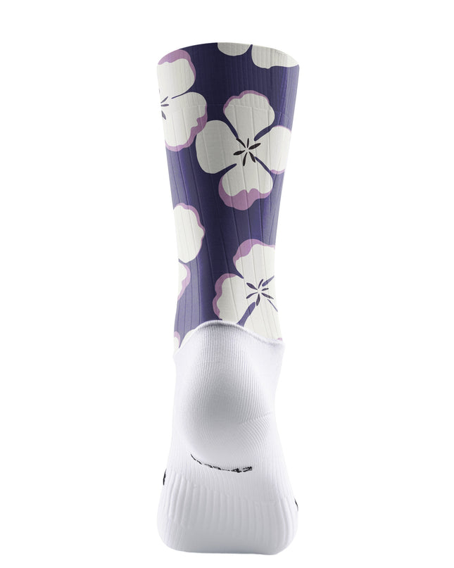 ROCKBROS Women Purple Floral Short Sleeve Cycling Jersey