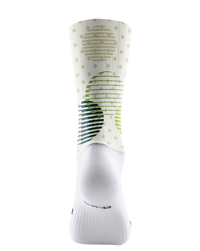 ROCKBROS Geometric Lime Breathable Performance Socks