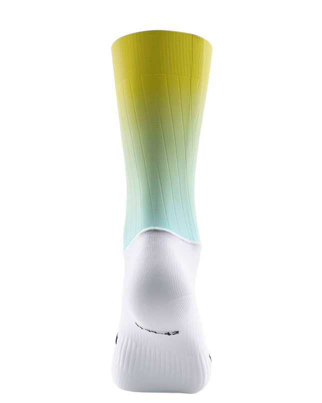 ROCKBROS  Artistic Vibrant Sun-Kissed Gradient Performance Cycling Socks