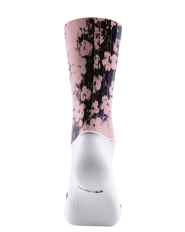ROCKBROS Women's Pink Distressed Floral Cycling  Set