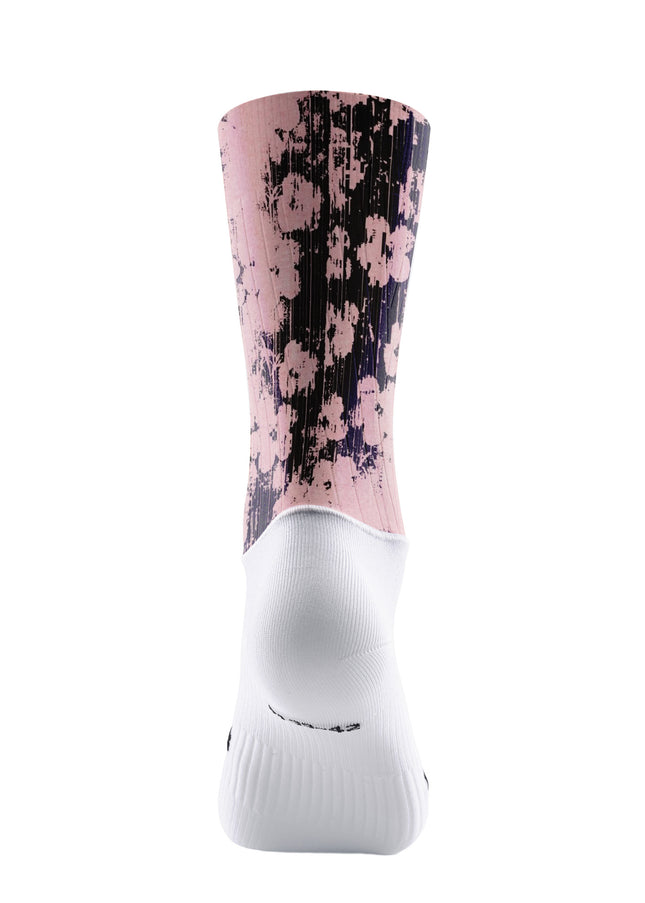 ROCKBROS Women's Pink Distressed Floral Cycling  Set