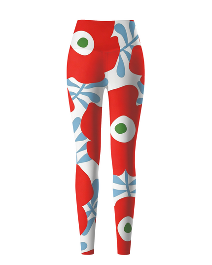 ROCKBROS Women Poppy Bloom Long Yoga Pants