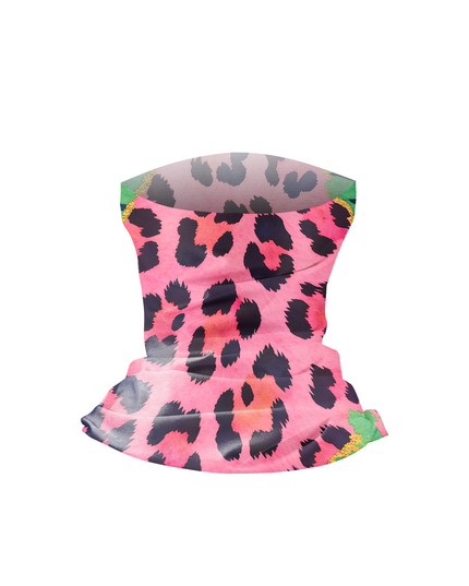 ROCKBROS Neon Leopard Shredder Aero Face Mask