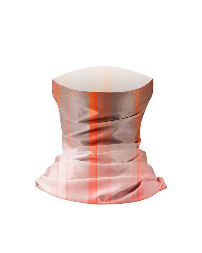 ROCKBROS Luminous Orange Stripe Cycling Neck Gaiter