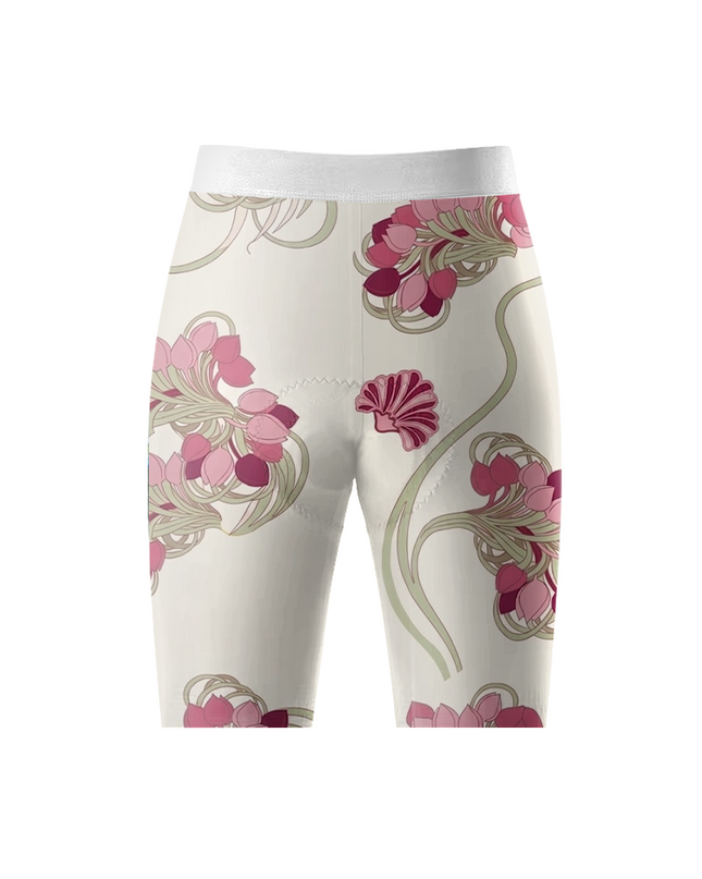ROCKBROS Women's Art Nouveau Floral Cycling Shorts