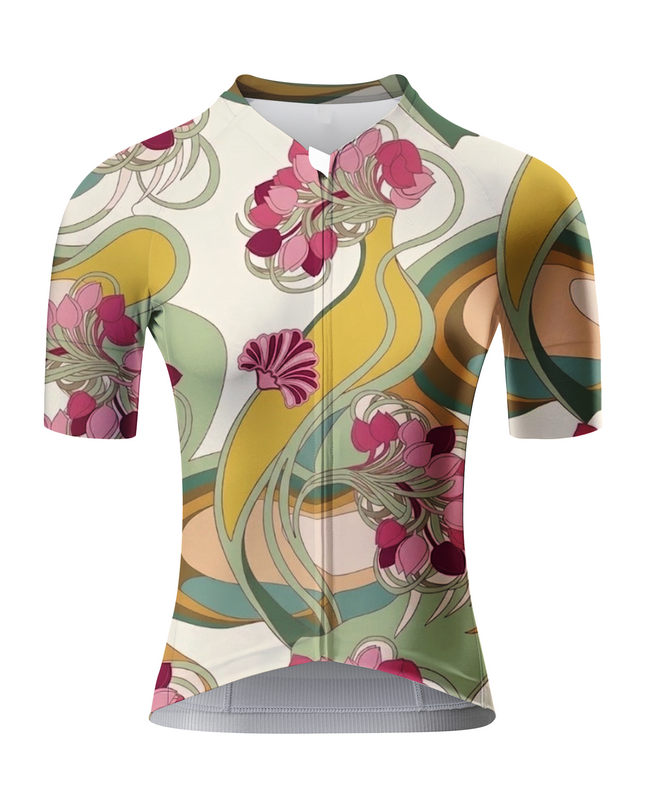 ROCKBROS Women's Art Nouveau Floral Cycling Set