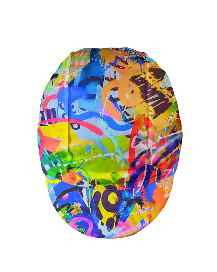 ROCKBROS Men's Electric Splatter Street Art Cycling Adapt Cap