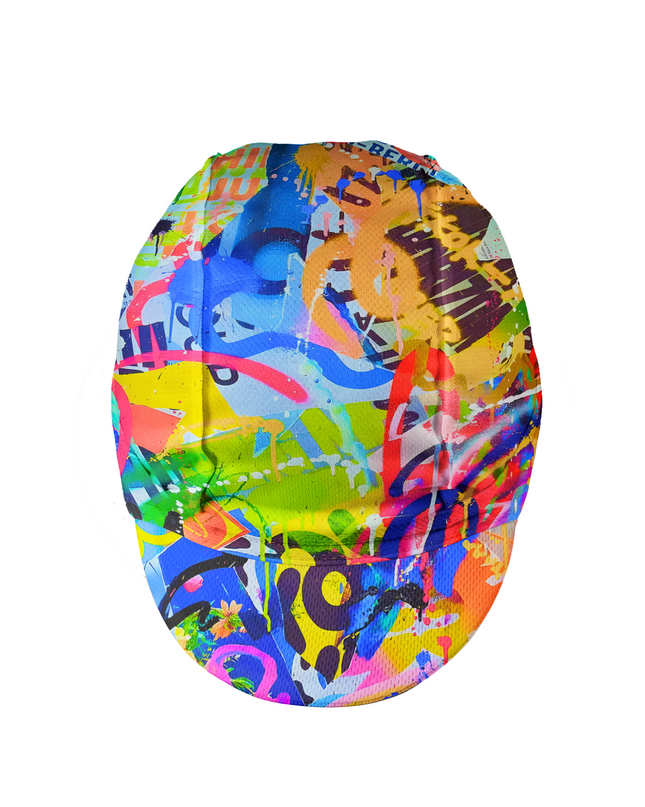 ROCKBROS Men's Electric Splatter Street Art Cycling Adapt Cap