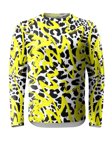 ROCKBROS Wild Leopard Print Sweatshirt