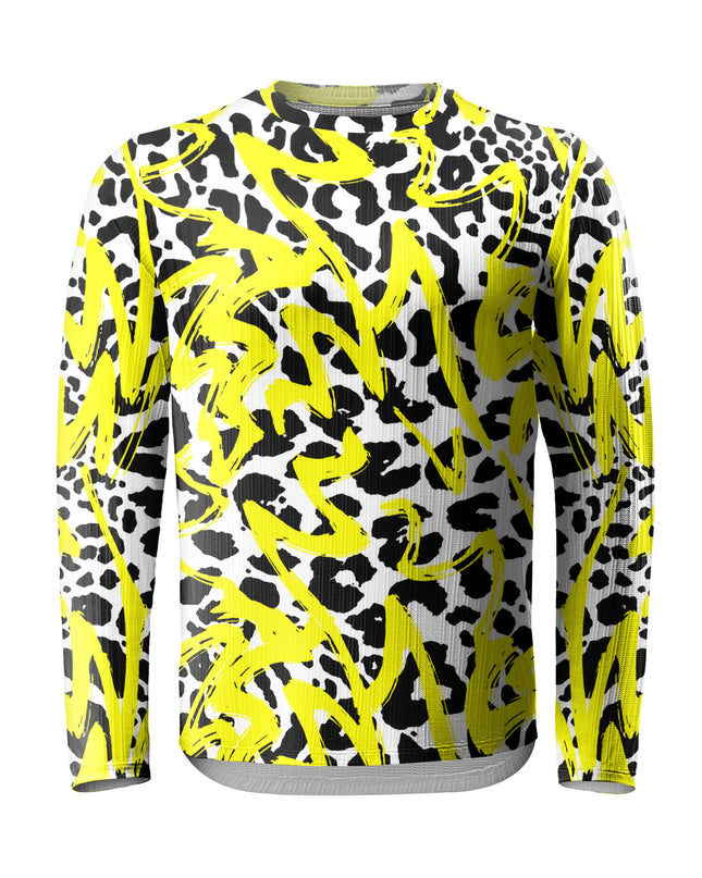 ROCKBROS Wild Leopard Print Sweatshirt