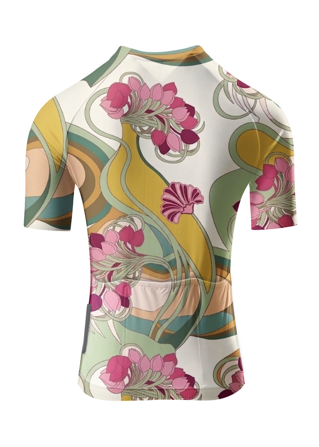 ROCKBROS Women's Art Nouveau Floral Cycling Set