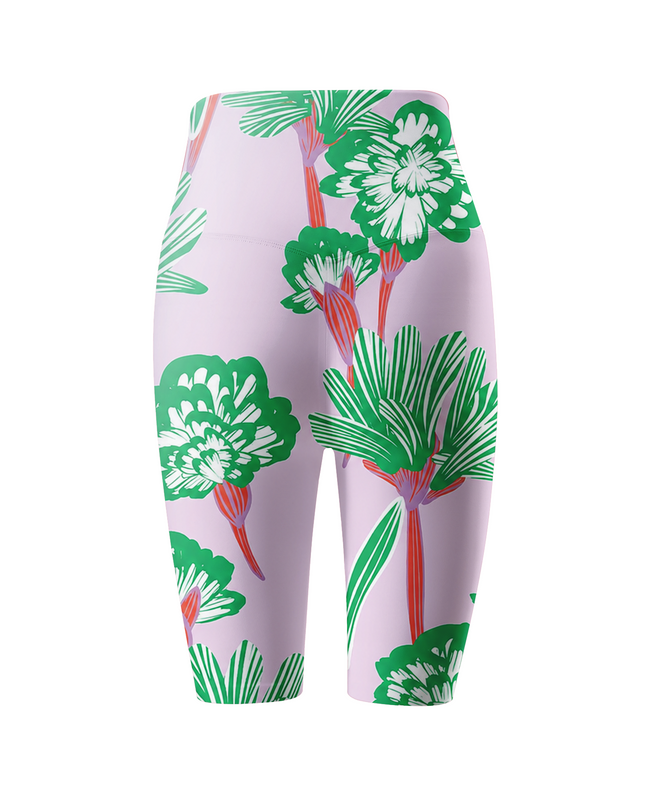 ROCKBROS Women Tropical Blossom Short Yoga Pants