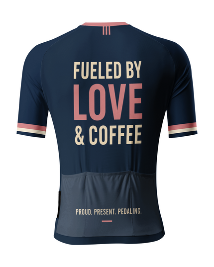 ROCKBROS Men's Girl Dad Rides Club Cycling Jersey