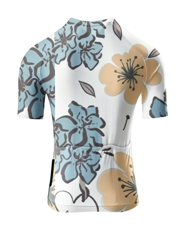 ROCKBROS Women's  Vintage Floral Padded Cycling Bibs