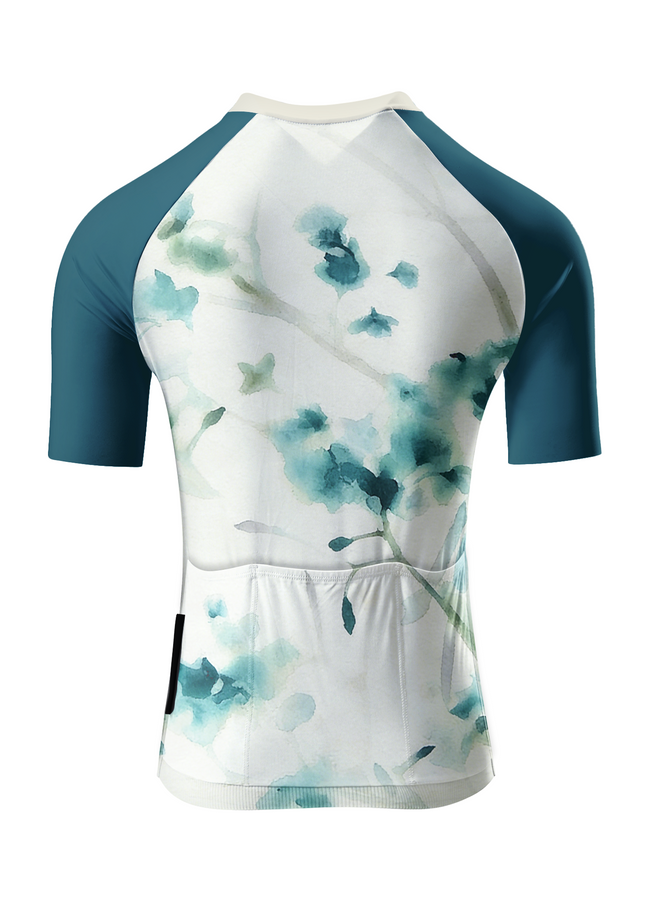 ROCKBROS Women's "Floral Fade" Retro-Sport Pro Jersey