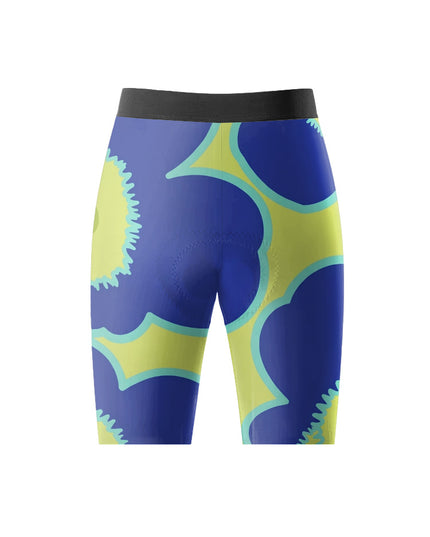 ROCKBROS Women's Floral Printed Breathable Cycling Shorts