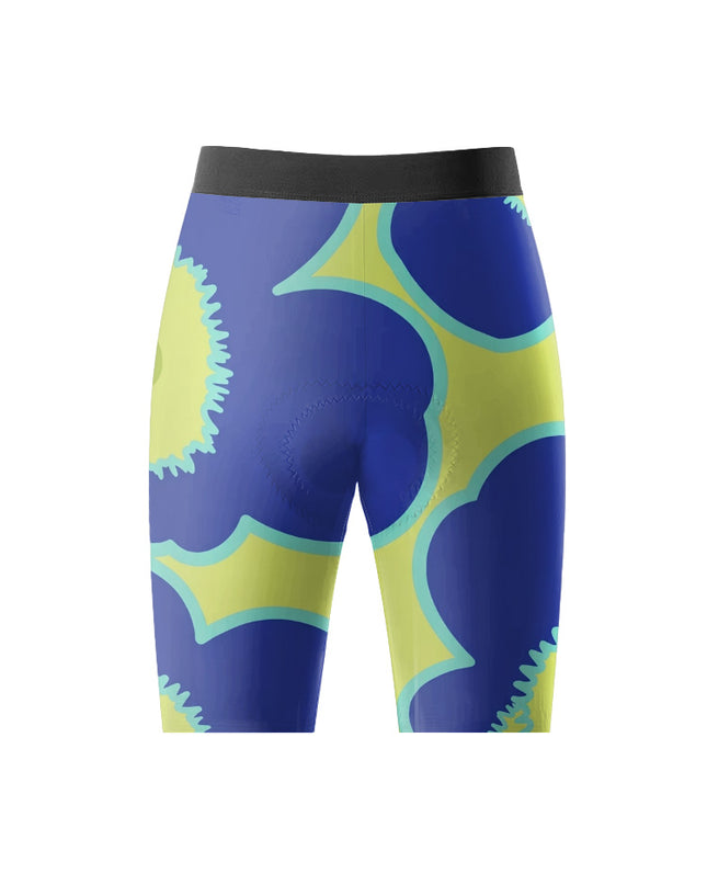 ROCKBROS Women's Floral Printed Breathable Cycling Shorts