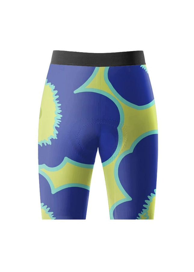 ROCKBROS Women's Floral Printed Breathable Cycling Shorts