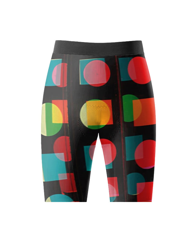 ROCKBROS Men's Bauhaus Geometric Overlap Short Sleeve Cycling Set
