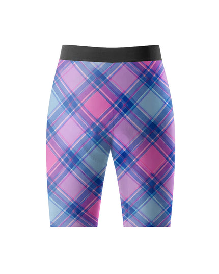 ROCKBROS Women's Pastel Plaid Harmony Cycling Shorts