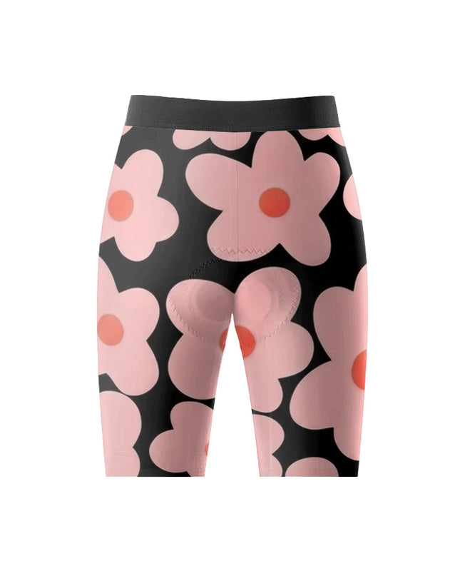 ROCKBROS Women's Floral Print Short Sleeve Cycling Jersey