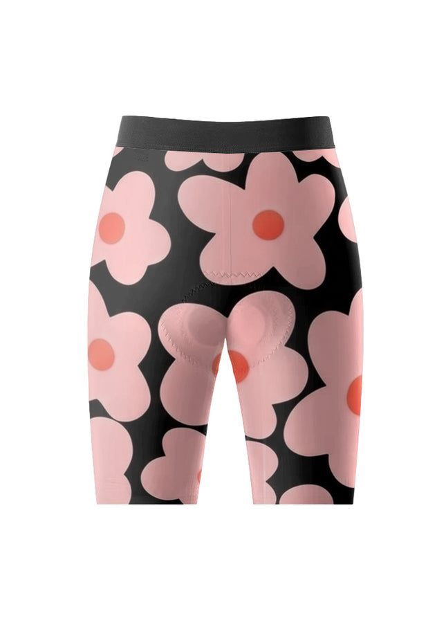 ROCKBROS Women's Floral Print Short Sleeve Cycling Jersey