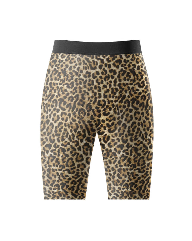 ROCKBROS Women's Leopard Print Cycling Bib Shorts
